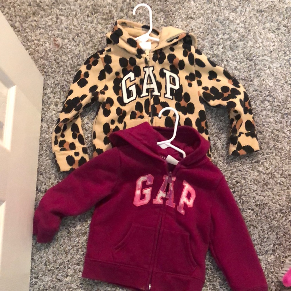 2 toddler GAP jackets